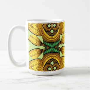 Mug Tasse, un design de motif transparent multicolore