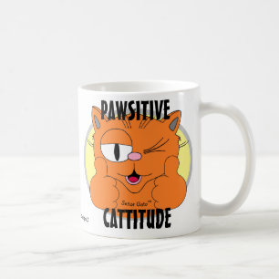 Mug TATI CATTITUDE DE CHAT DE DESSIN ANIMÉ Señor Gato