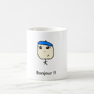 Mug tato franc, Bonjour ! !