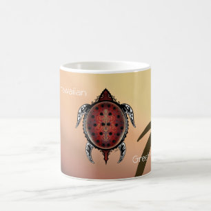 Mug Tatouage de tortue de fantaisie