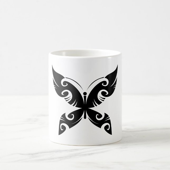 Mug Tatouage Tribal Papier Tatouage Gras Noir Style En (Créateur téléchargé)