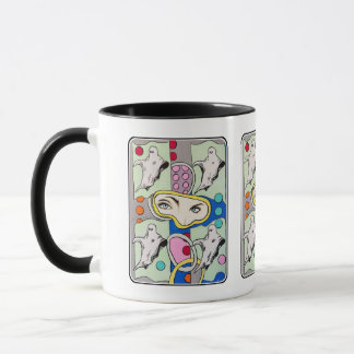 Mug "Tattletales in the Spirit Box" Peinture sur une