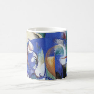 Mug Taureau couché par Franz Marc, Art cubiste vintage