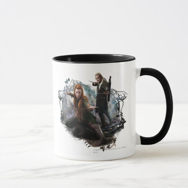 Mug TAURIEL™ et LEGOLAS GREENLEAF™ Graphique (Droite)
