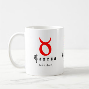 Mug TAURUS 20 avril - 20 mai