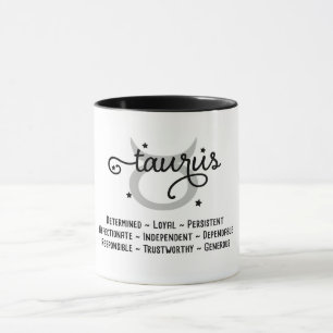 Mug Taurus - Traits zodiaques