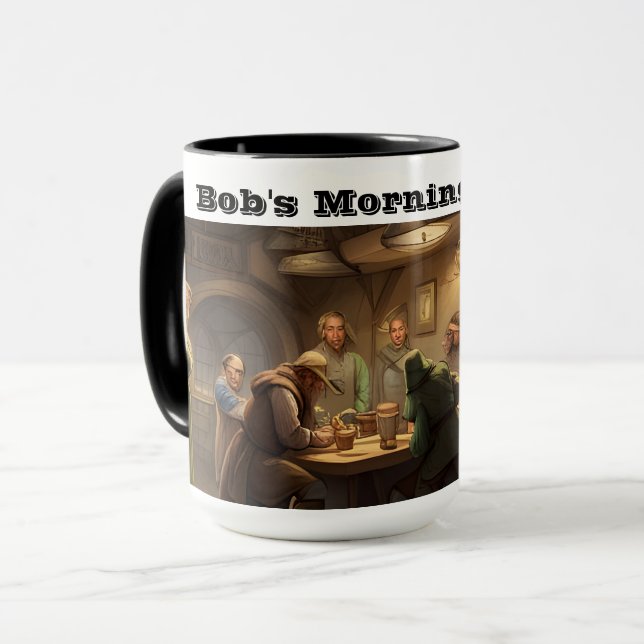 Mug Taverne de Jadda personnalisée (Devant gauche)