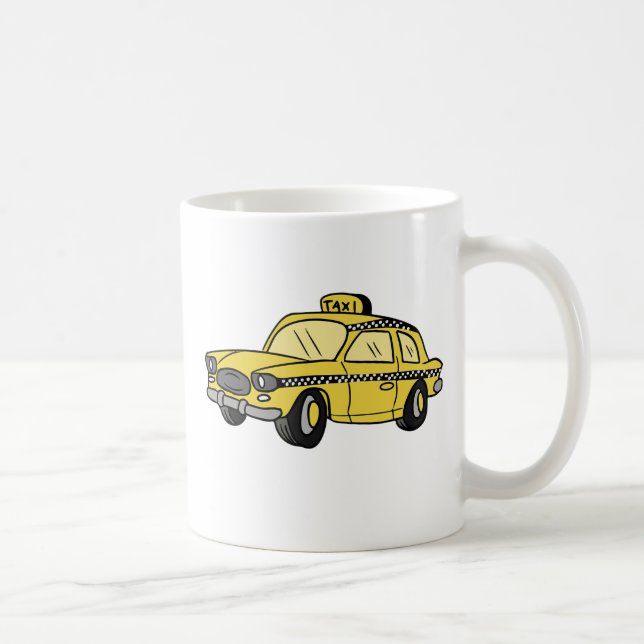 Mug Taxi jaune (Droite)