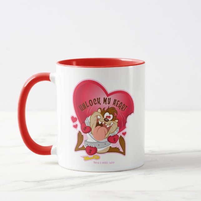 Mug TAZ™ - Déverrouiller mon coeur (Gauche)