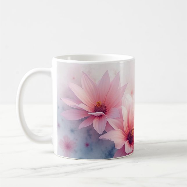 Mug Taza Acuarela digital — “Sueños en Pigmento” (Gauche)