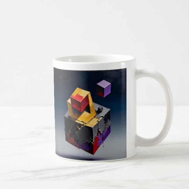 Mug Taza arte geometrico (Droite)