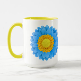 Mug Taza Bicolor Margarita Colección Primavera