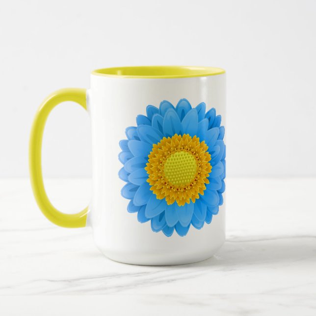 Mug Taza Bicolor Margarita Colección Primavera (Gauche)