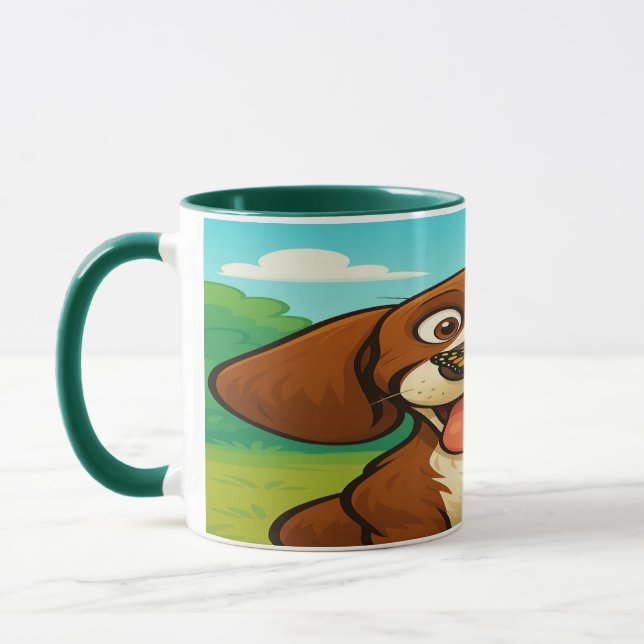Mug Taza colorada (Gauche)