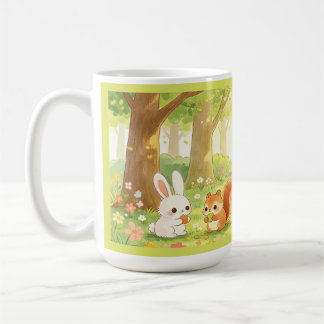 Mug Taza con diseño de bosque y naturaleza