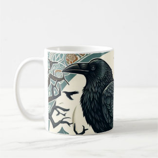 Mug Taza con los cuervos de Odín