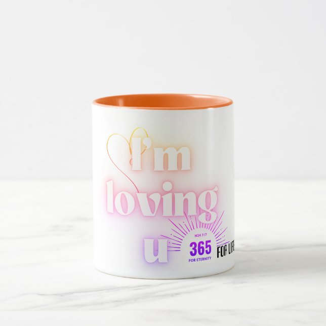 MUG TAZA CON MESNAJE DE AMOR  (Centre)