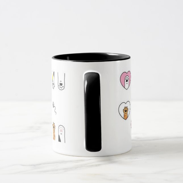 Mug Taza de gato MIAU (Poignée)