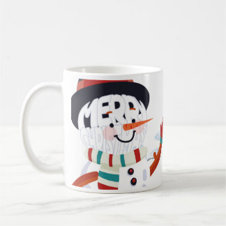 Mug Taza de Muñeco de Nieve para Navidad