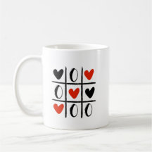 Taza de porcelana JUEGO DE CORAZONES