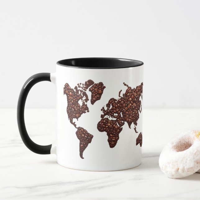 Mug Taza decorativa (Avec donut)