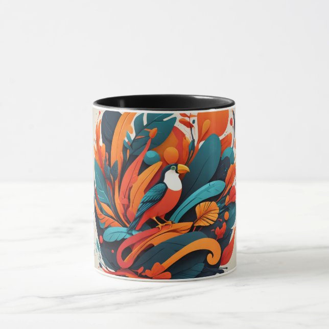 Mug Taza Decorativa Arte Simbólico Equilibrio (Centre)