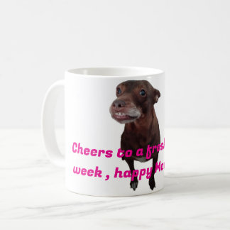 Mug Taza desayuno con perrito divertido