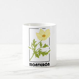 Mug Taza estampado de flor Monterón