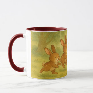 Mug Taza grupo de conejos 