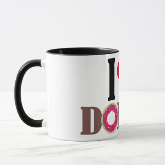 Mug Taza I LOVE DONUTS