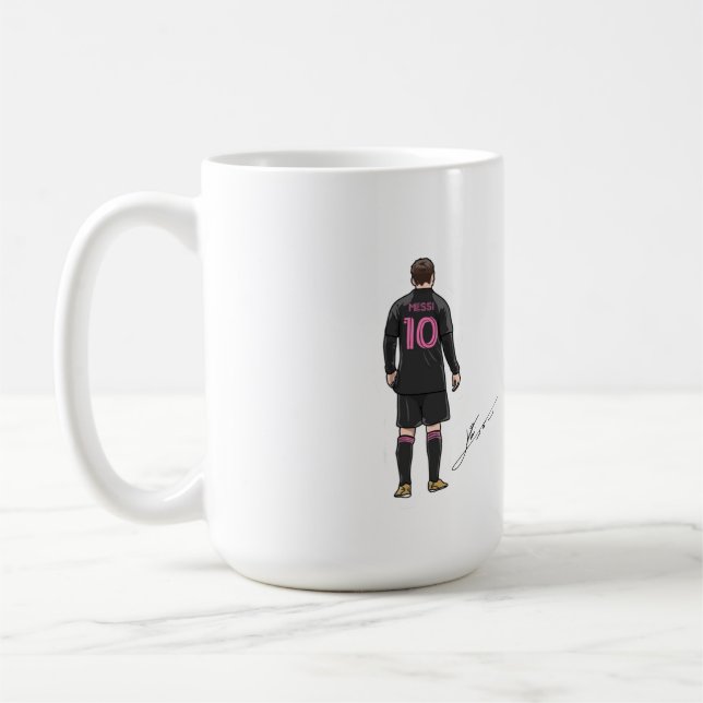 Mug Taza Messi Inter Miami (Gauche)