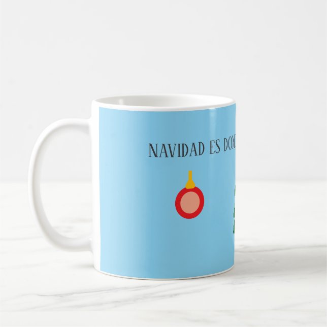 Mug Taza Navideña (Gauche)