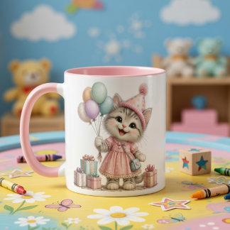 Mug Taza para cumpleaños infantil