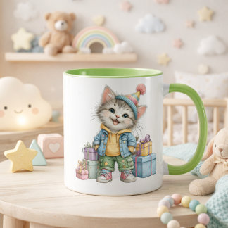 Mug Taza para cumpleaños infantil