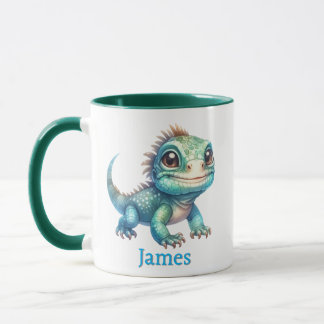 Mug Taza para niños personalizada con diseño de animal