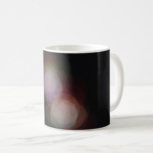 Mug Taza personalizada con fotografía de efecto bokeh (Devant droit)