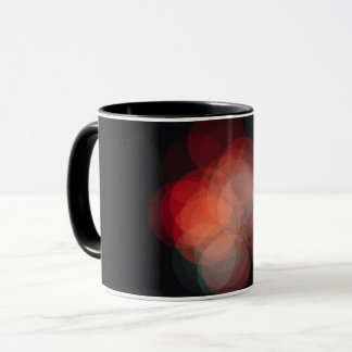 Mug Taza personalizada con fotografía de efecto bokeh