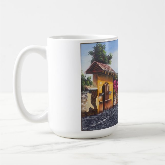 MUG TAZA PINTURA GUATEMALA (Gauche)