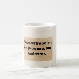 Mug Taza Reconstrucción en Proceso No molestar