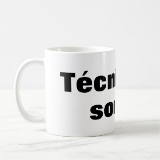 Mug Taza técnico en sonido