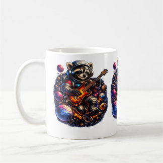 Mug TazaMapache astronauta rockero – Música entre plan