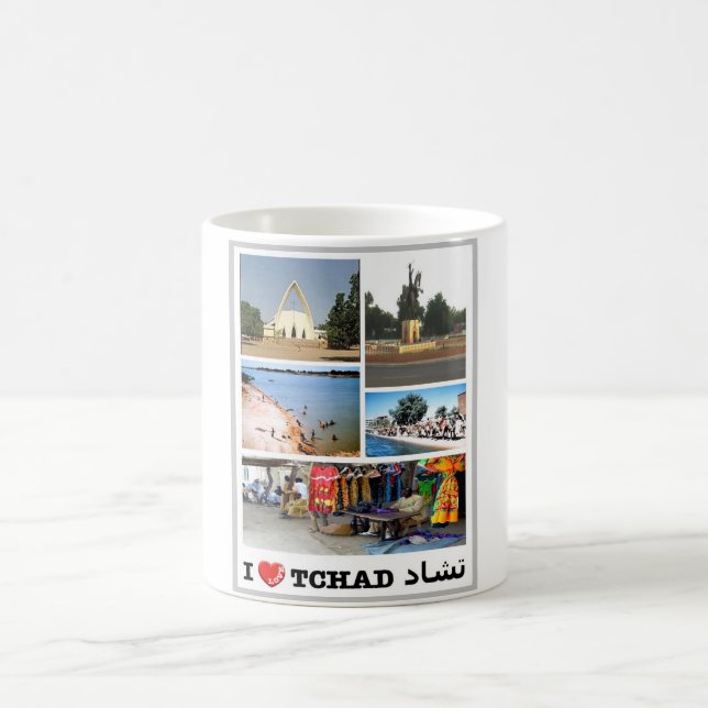 Mug Tchad - I Love - (Centre)