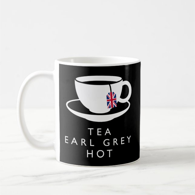 Mug Tea Earl Grey Hot - Amusant Français Novelty Memor (Gauche)