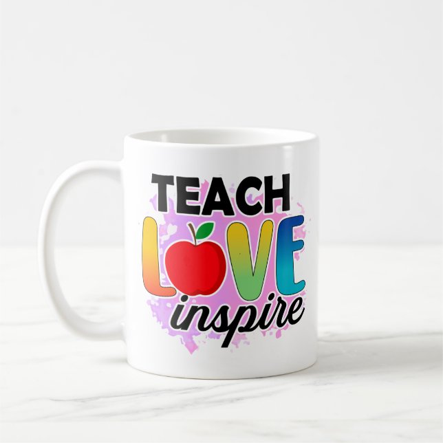 Mug Teach Love Inspire (Gauche)