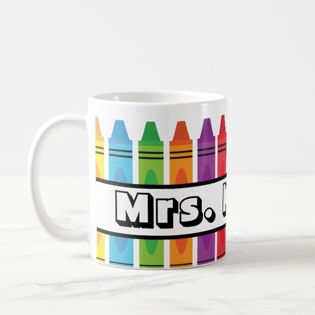 Mug Teacher Appreciation Custom Coffee Cup (Gauche)
