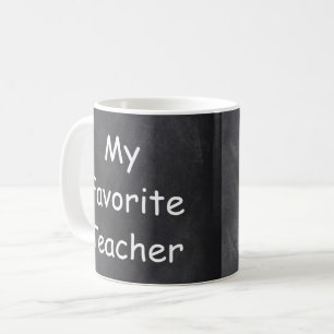 Mug Teacher Chalkboard Design Venin Idea
