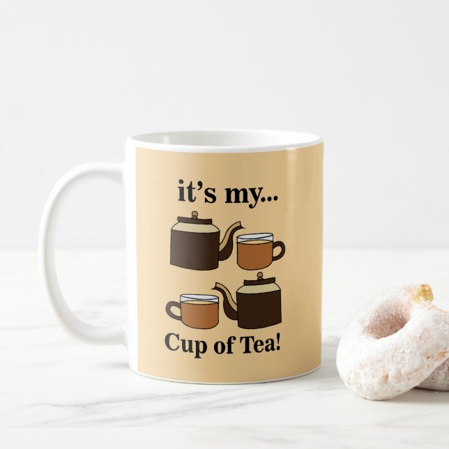 Mug Teacup Teapot  (Avec donut)