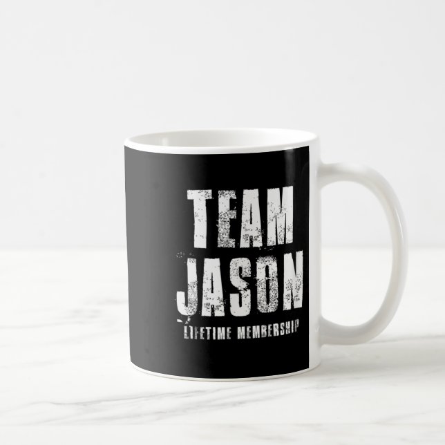 Mug Team Jason Motivational Insrational Proud Family  (Droite)