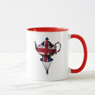 Mug Teapot volant Union Jack