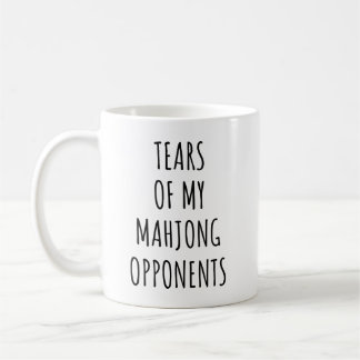 Mug Tears Of My Mahjong Opponents Mahjong Lovers